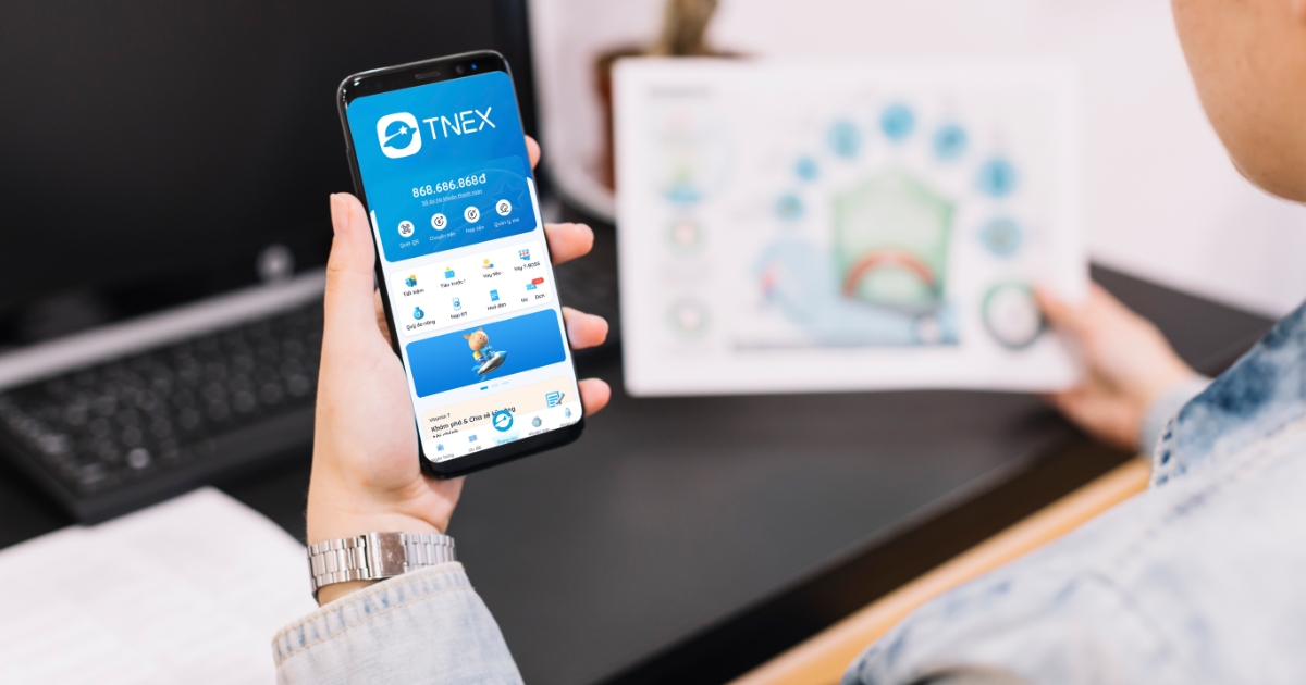 TNEX bứt phá tăng trưởng nhờ công nghệ và vốn lớn