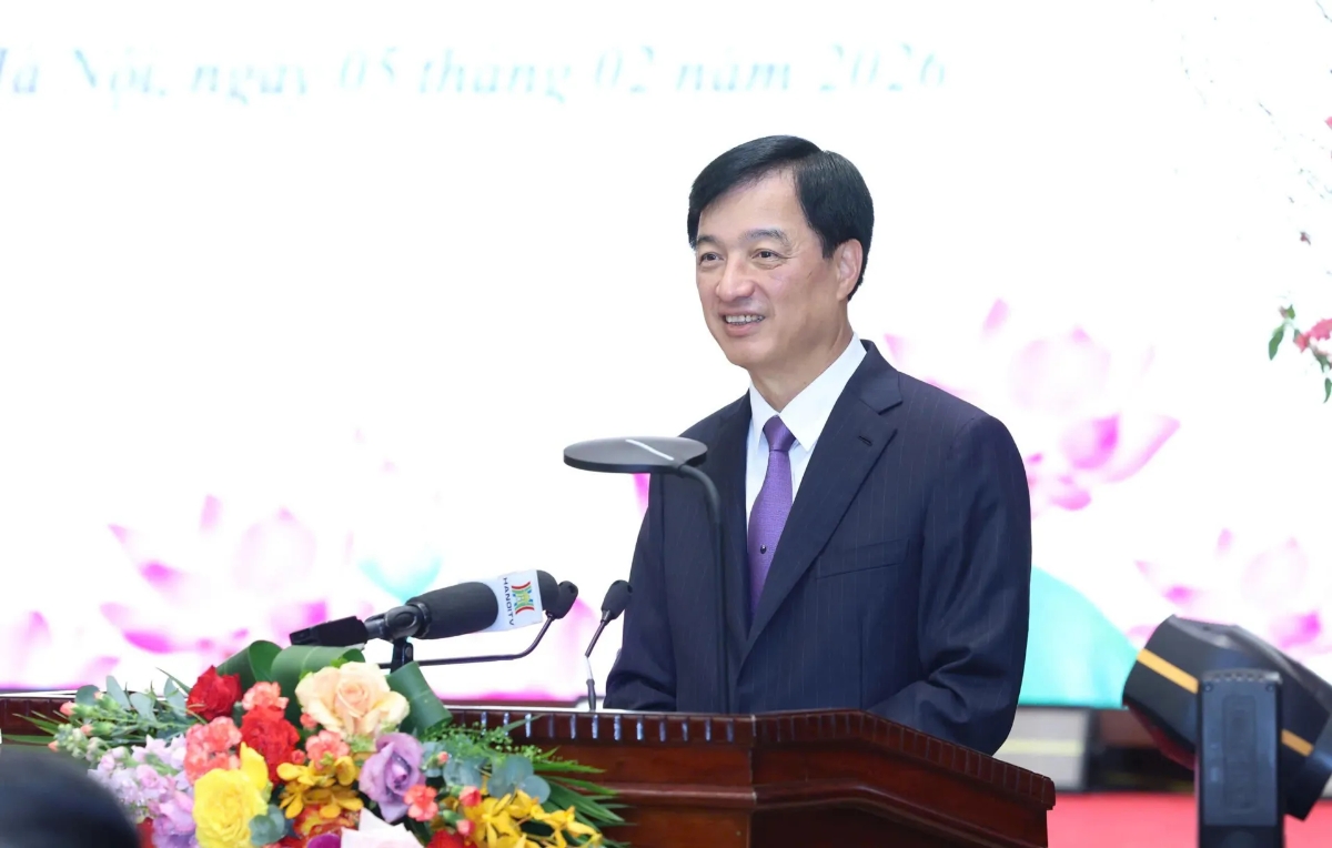 Bí thư Thành ủy Hà Nội Nguyễn Duy Ngọc phát biểu chỉ đạo tại buổi lễ.