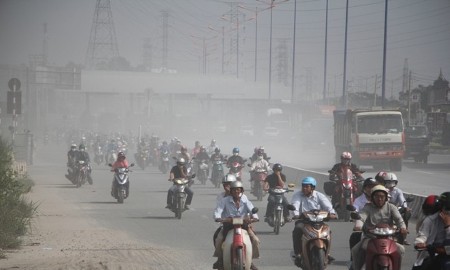 Ngày 4/2, chỉ số AQI ở Thái Nguyên có thời điểm ở ngưỡng nguy hại. Ảnh minh họa
