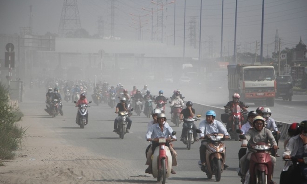 Ngày 4/2, chỉ số AQI ở Thái Nguyên có thời điểm ở ngưỡng nguy hại. Ảnh minh họa