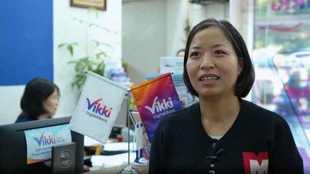 Cô P.T.S chia sẻ khoảnh khắc bất ngờ khi nhận tin trúng thưởng. Ảnh: Vikki Bank.