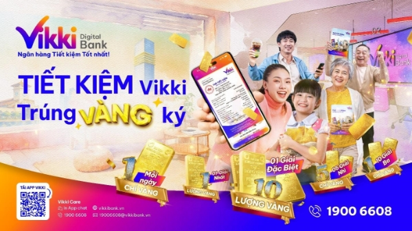 Càng về cuối, cuộc đua gửi tiết kiệm rước lộc vàng cùng Vikki Bank càng nóng