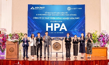 285 triệu cổ phiếu HPA chính thức niêm yết trên HOSE