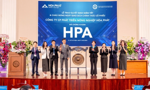285 triệu cổ phiếu HPA chính thức niêm yết trên HOSE