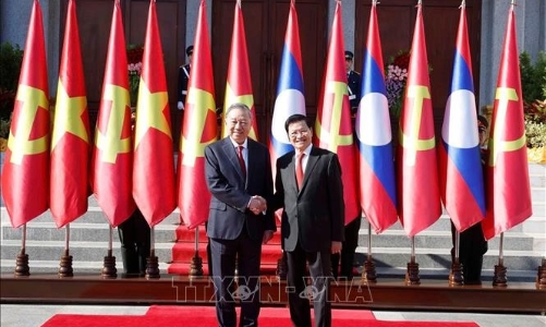 Party General Secretary To Lam’s state visit to Laos successfully concluded