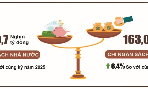 Thặng dư ngân sách gần 208 nghìn tỷ đồng ngay tháng đầu năm