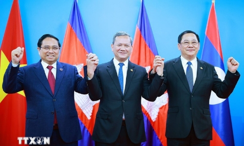 Thủ tướng ba nước Việt Nam – Lào - Campuchia họp triển khai kết quả Cuộc gặp Người đứng đầu ba Đảng