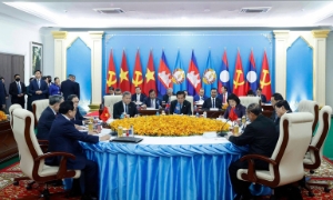 Tổng Bí thư Tô Lâm đồng chủ trì Cuộc gặp giữa Người đứng đầu ba Đảng Việt Nam - Campuchia – Lào