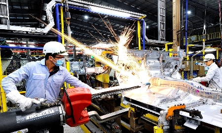Sản xuất công nghiệp khởi sắc ngay trong tháng đầu năm 2026.