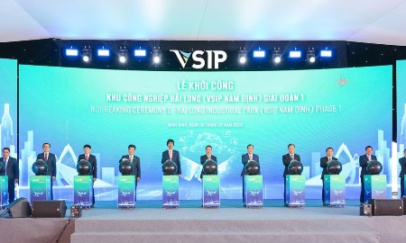 Ninh Bình khởi công Khu công nghiệp hơn 2.200 tỷ đồng