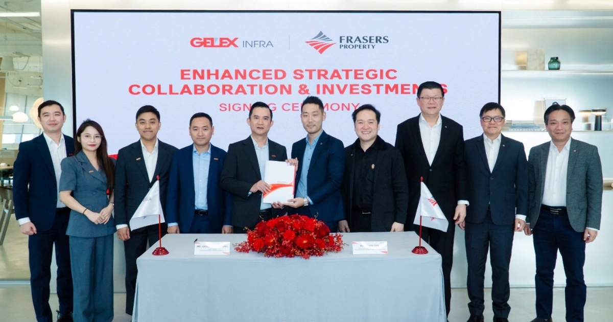 Frasers Property and GELEX Infrastructure enhance partnership