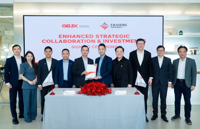 Frasers Property and GELEX Infrastructure enhance partnership