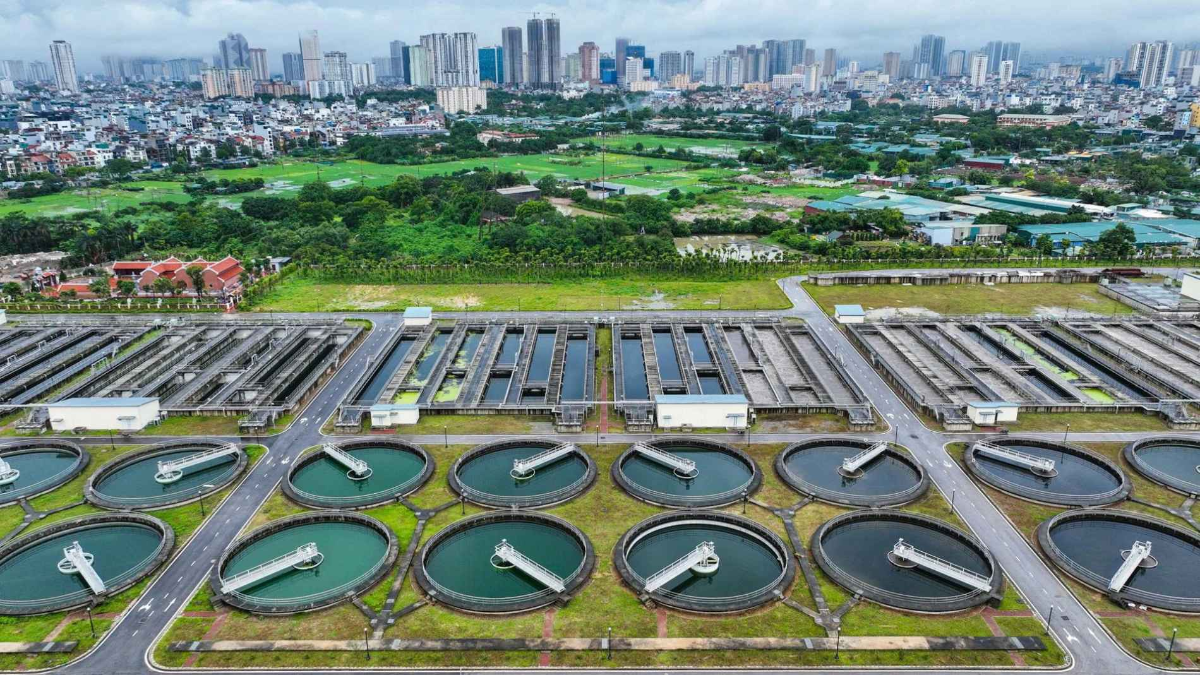 Dự án nhà máy xử lý nước thải Yên Xá.