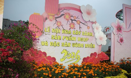 Tưng bừng nhiều đường hoa, hội chợ Xuân Bính Ngọ tại Hà Nội