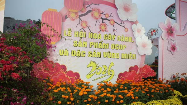 Tưng bừng nhiều đường hoa, hội chợ Xuân Bính Ngọ tại Hà Nội