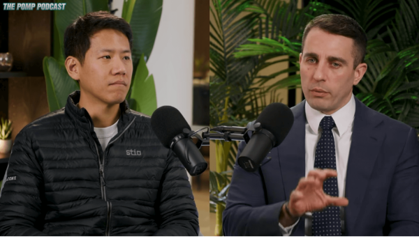 Jeff Park và Anthony Pompliano trên The Pomp Podcast. Nguồn:Anthony Pompliano.&nbsp;