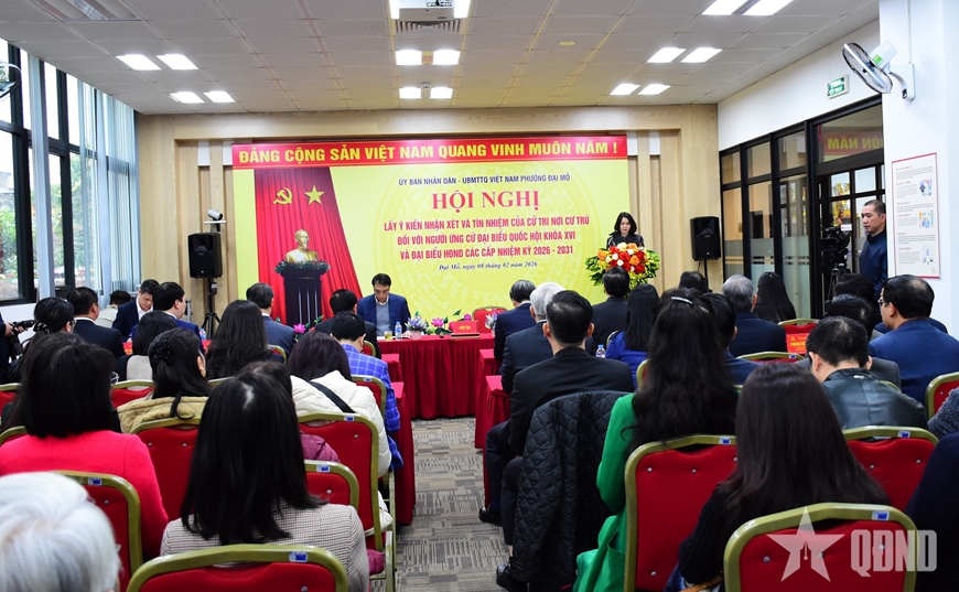 Toàn cảnh hội nghị. Ảnh: QĐND