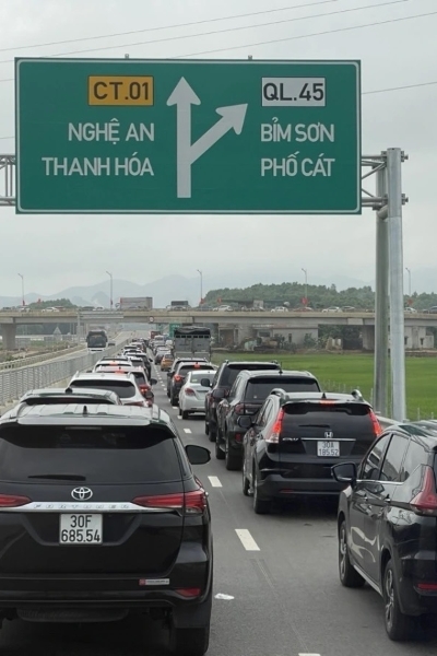 Thanh Hoa proposes expanding 100km of North-South Expressway to six lanes