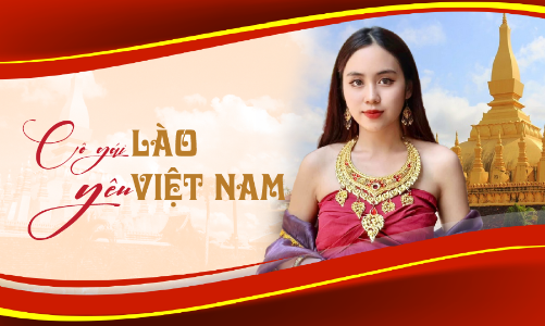 Cô gái Lào yêu Việt Nam