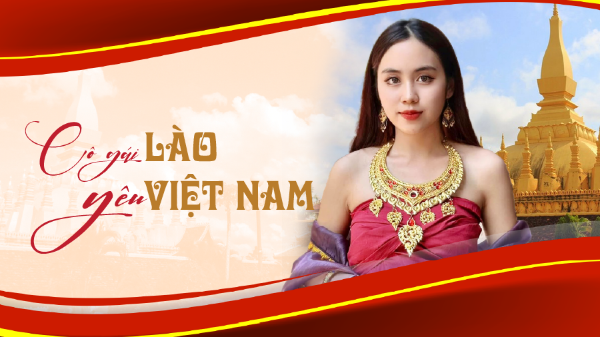 Cô gái Lào yêu Việt Nam