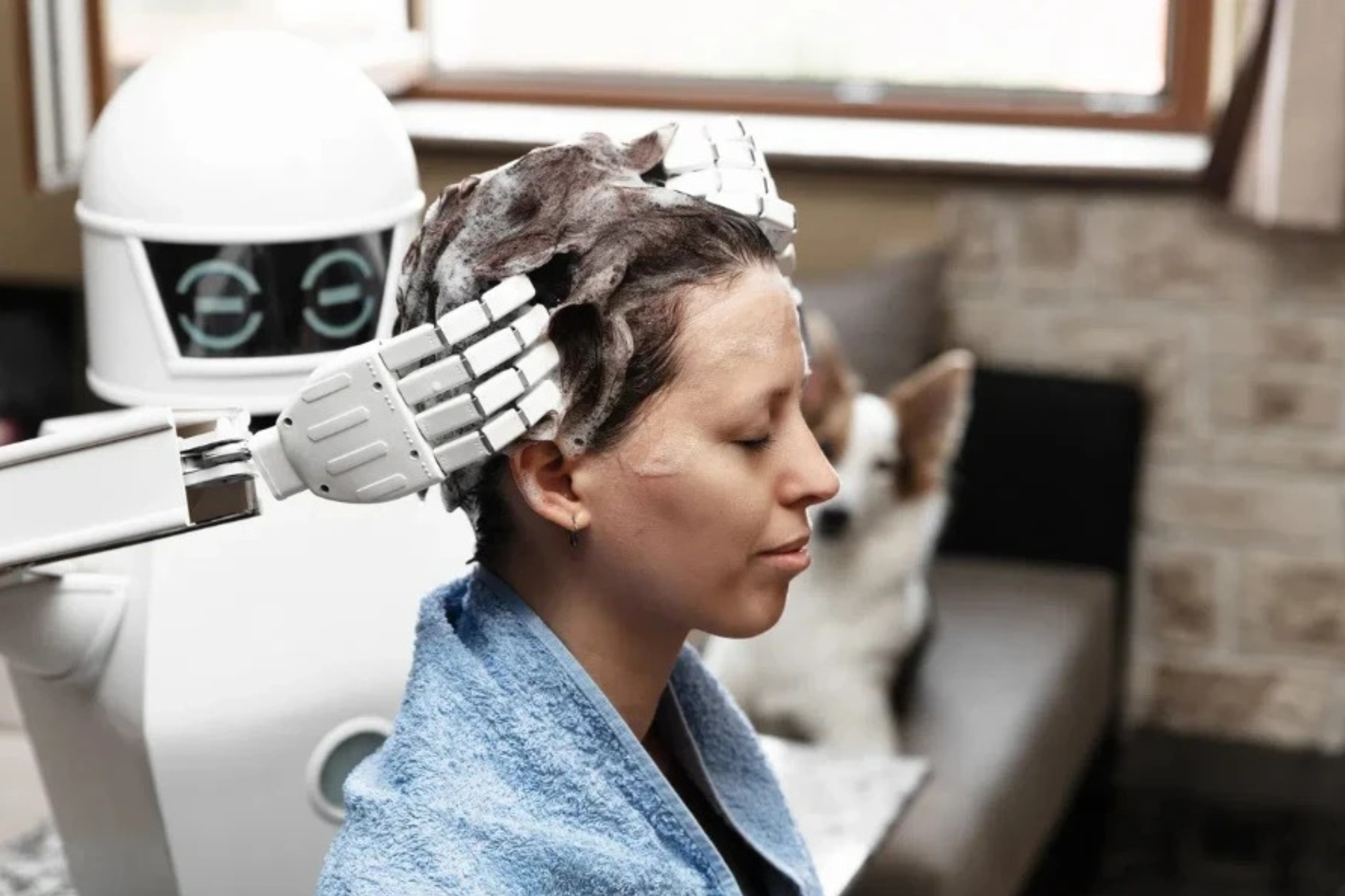 Một ngày nào đó robot dịch vụ làm đẹp có thể thay thế đội ngũ chuyên gia làm đẹp.