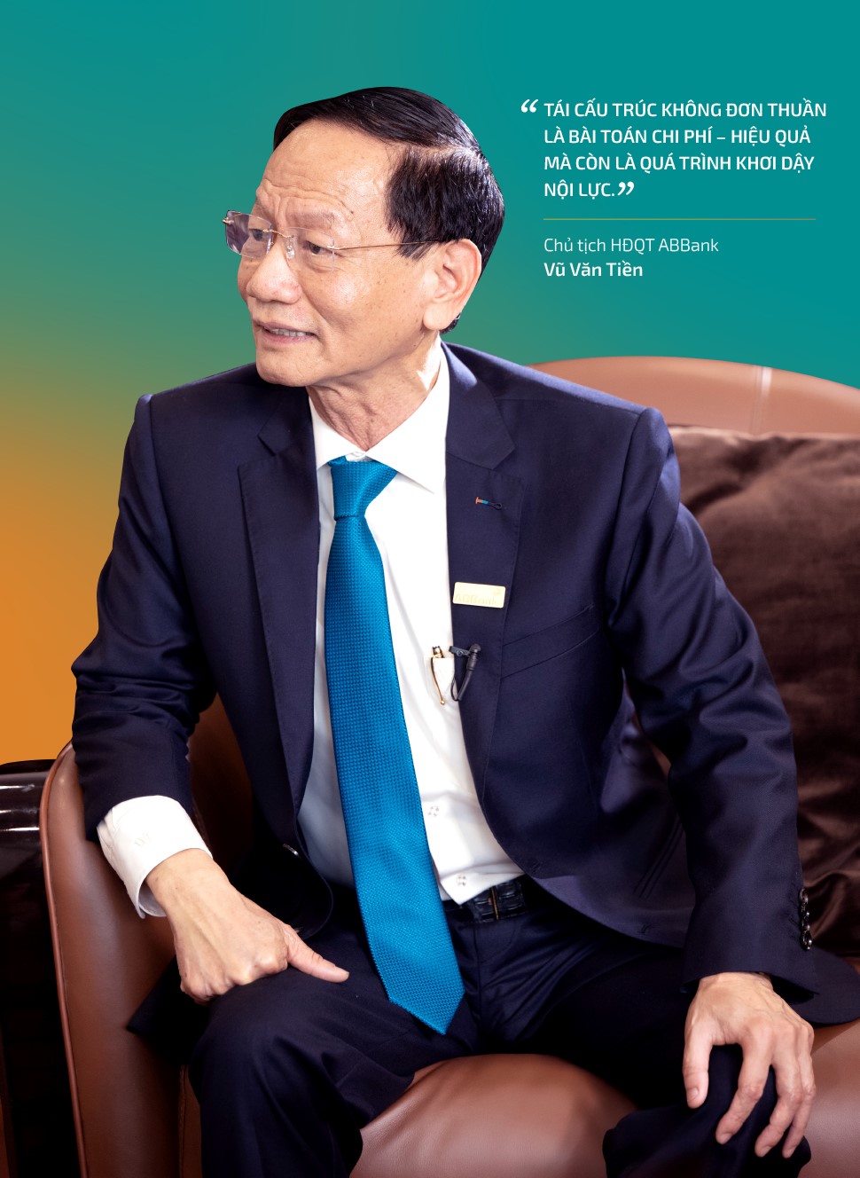 Chủ tịch ABBank chỉ rõ yếu tố phát triển bền chắc hơn ưu đãi lãi suất - Ảnh 1