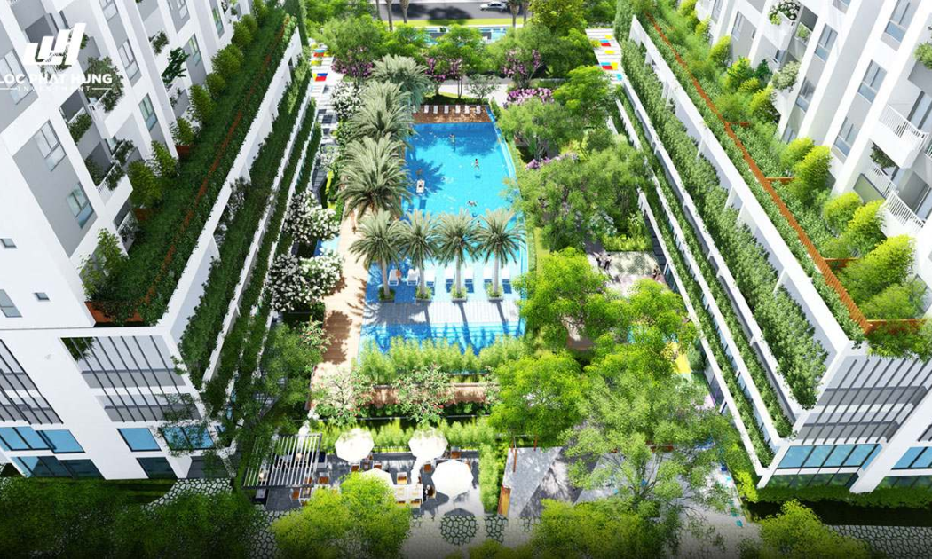 Chung cư cao tầng Lux Star (quận 7, TP. Hồ Chí Minh cũ) - Ảnh minh họa.