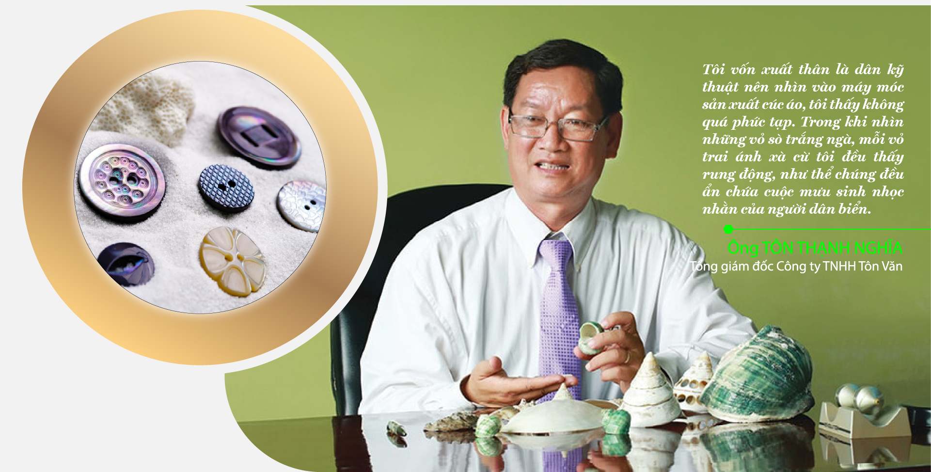 Hành trình 30 năm tâm huyết của  'Vua nút áo' Việt  - Ảnh 3