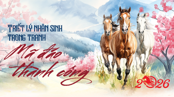 Triết lý nhân sinh trong tranh “Mã đáo thành công”