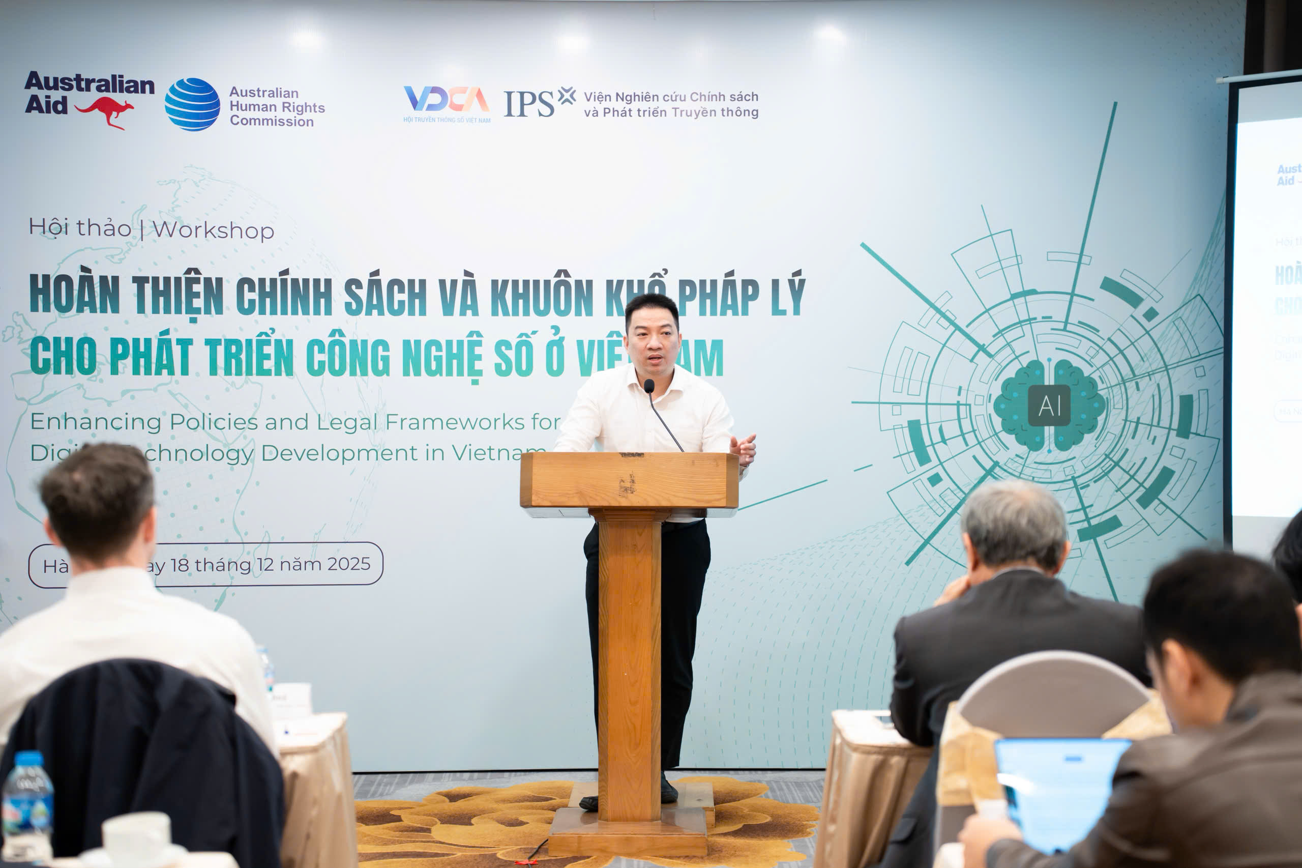 Ông Hồ Đức Thắng, Viện trưởng Viện Công nghệ số và Chuyển đổi số quốc gia, Bộ Khoa học và Công nghệ