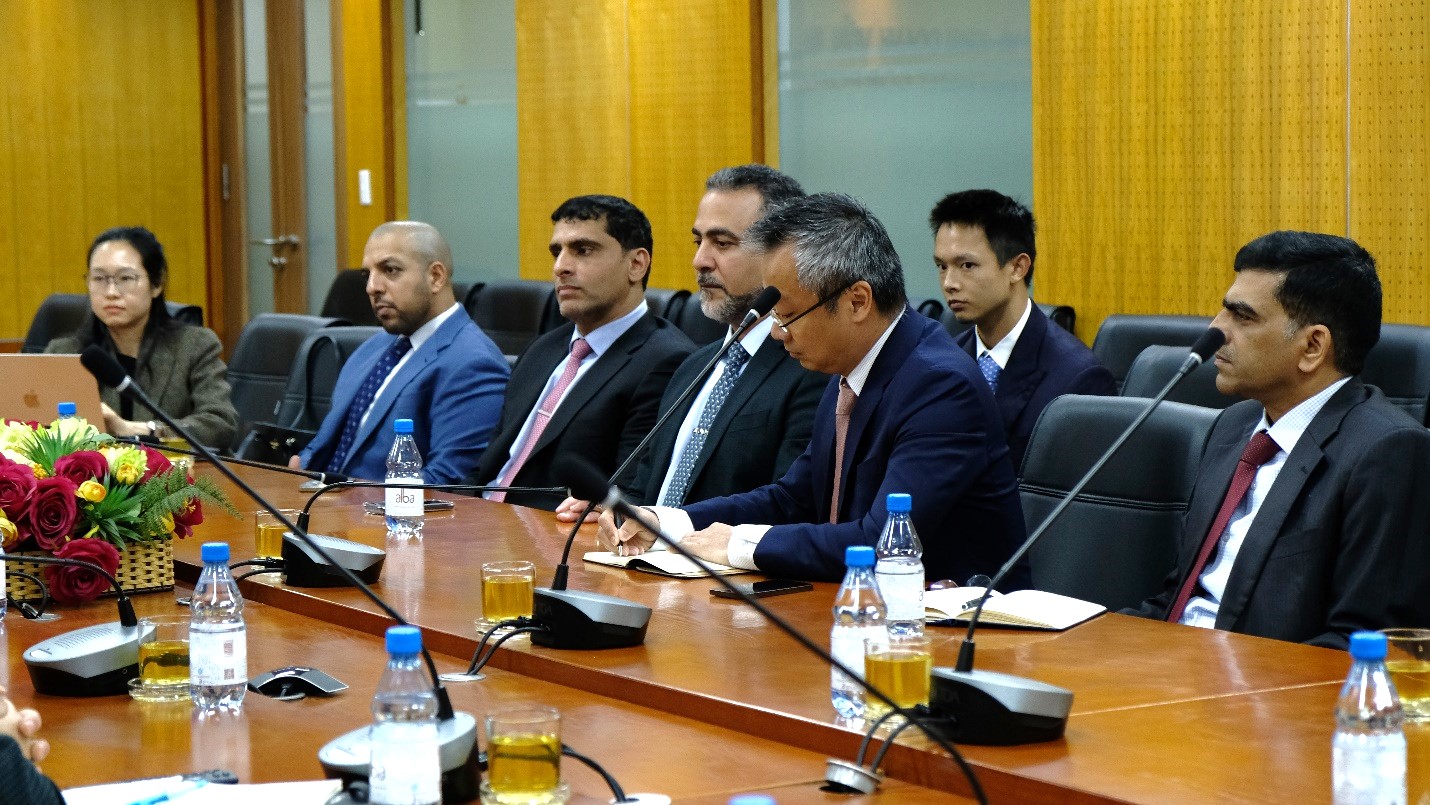 Đoàn công tác của Cơ quan Đầu tư Chính Phủ Oman. Ảnh: SCIC.