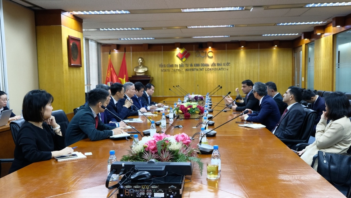 Quang cảnh buổi làm việc. Ảnh:&nbsp;SCIC.