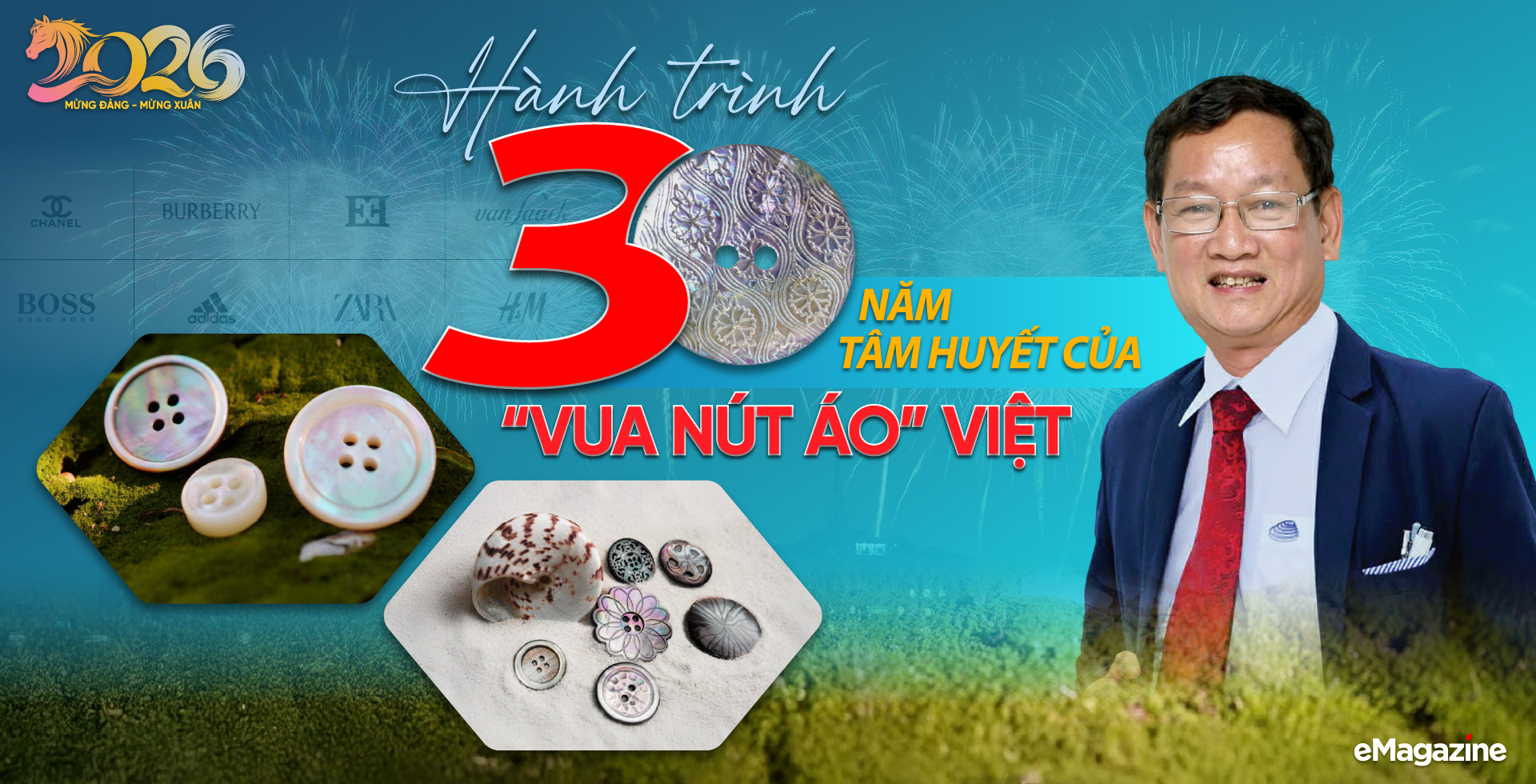 Hành trình 30 năm tâm huyết của  'Vua nút áo' Việt  - Ảnh 1