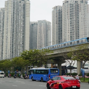 Tổng diện tích các khu vực TOD dọc tuyến metro số 2 theo quyết định được phê duyệt đạt khoảng 939,18 ha. Ảnh minh họa