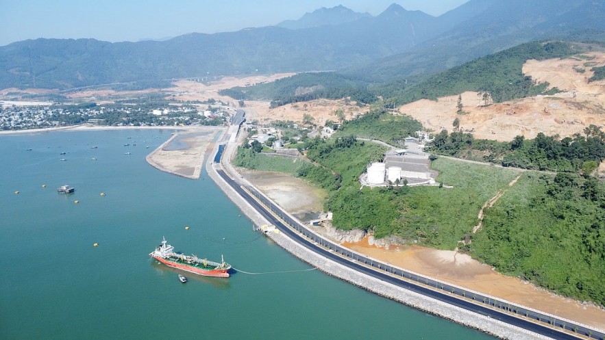 Dự án cảng Liên Chiểu phần cơ sở hạ tầng dung chung đã được hoàn thành.