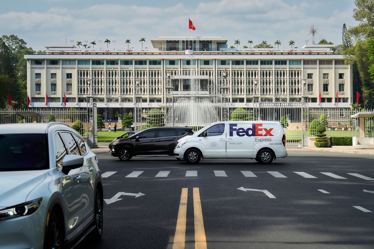 Vận chuyển, giao nhận của FedEx Việt Nam. Ảnh:&nbsp;FedEx.