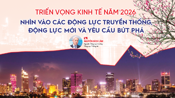 Triển vọng kinh tế năm 2026: Nhìn vào các động lực truyền thống, động lực mới và yêu cầu bứt phá