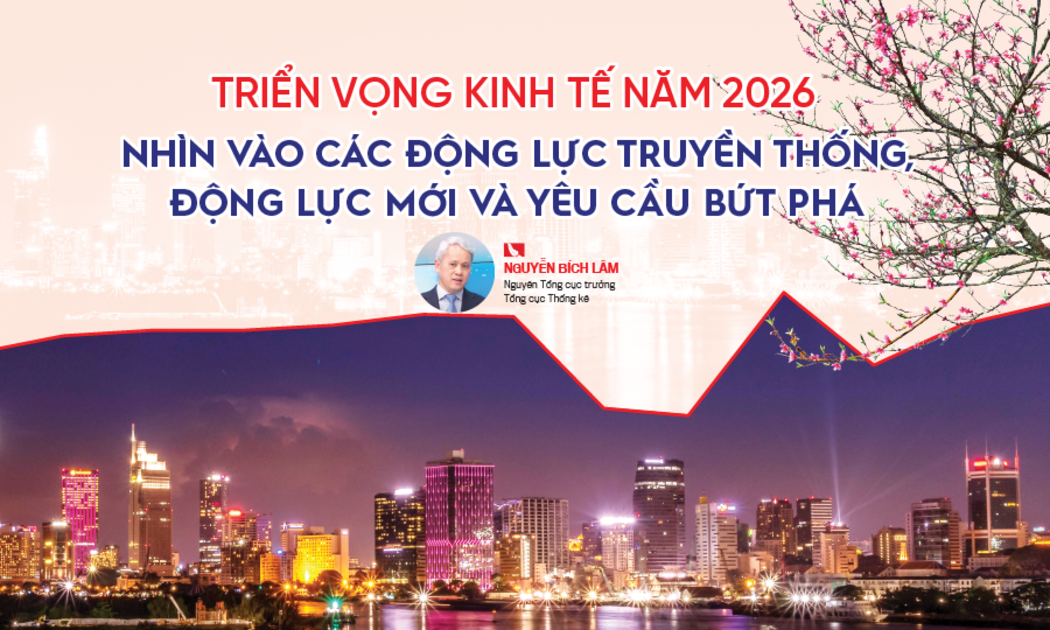 Triển vọng kinh tế năm 2026: Nhìn vào các động lực truyền thống, động lực mới và yêu cầu bứt phá