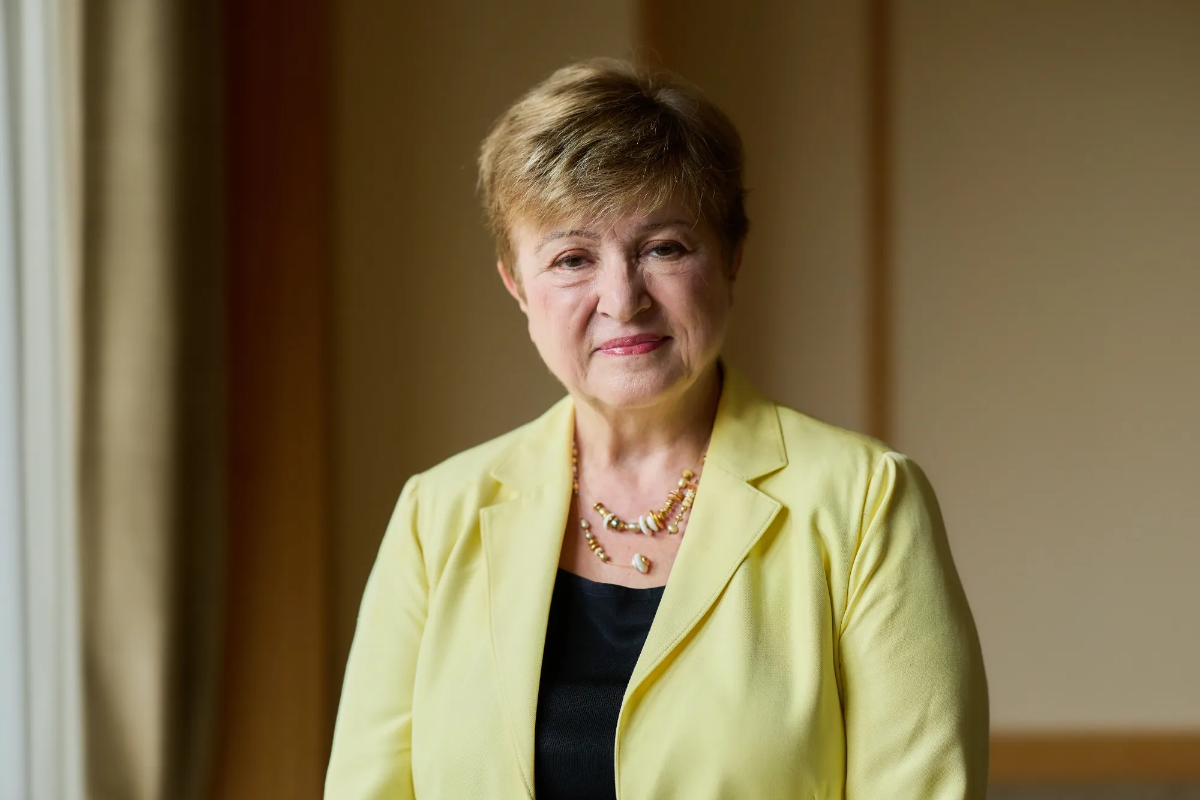 Tổng giám đốc Quỹ Tiền tệ Quốc tế (IMF), bà Kristalina Georgieva - Ảnh: Bloomberg.