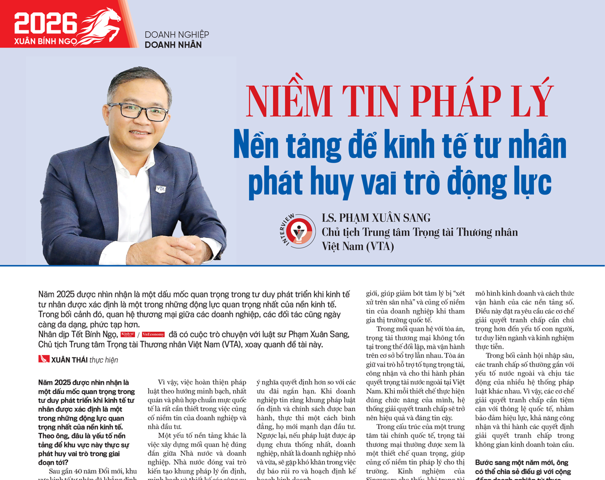 Niềm tin pháp lý: Nền tảng để kinh tế tư nhân phát huy vai trò động lực - Ảnh 1