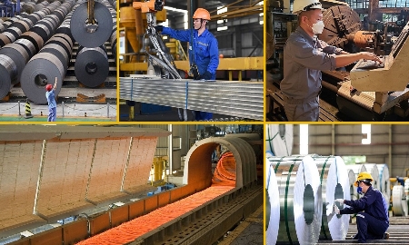 Chiến lược sẽ tập trung nâng cao năng lực cạnh tranh của ngành thép.