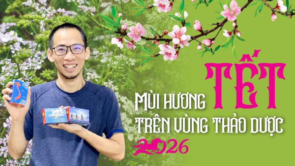 Mùi hương Tết trên vùng thảo dược