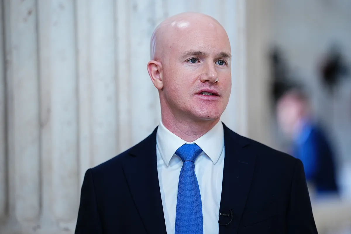 Ông Brian Armstrong - Ảnh: Reuters