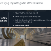 Dự báo dòng vốn đổ vào M&A bất động sản tại Việt Nam trong năm 2026
