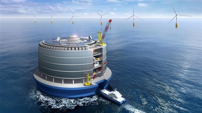 Nhật Bản thử nghiệm trung tâm dữ liệu AI nổi ngoài khơi