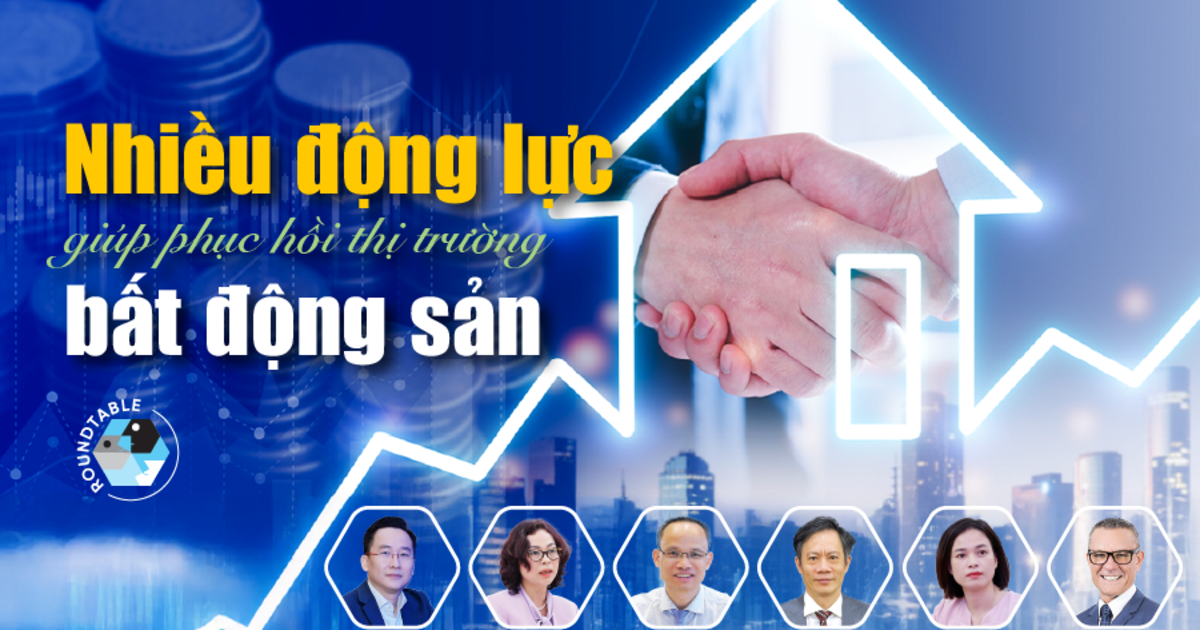Nhiều động lực giúp phục hồi thị trường bất động sản