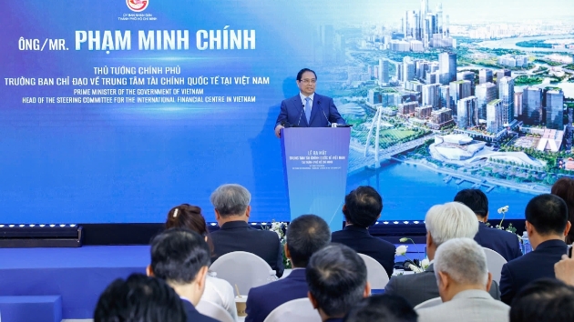 PM attends launch of Vietnam's International Financial Center in HCMC
