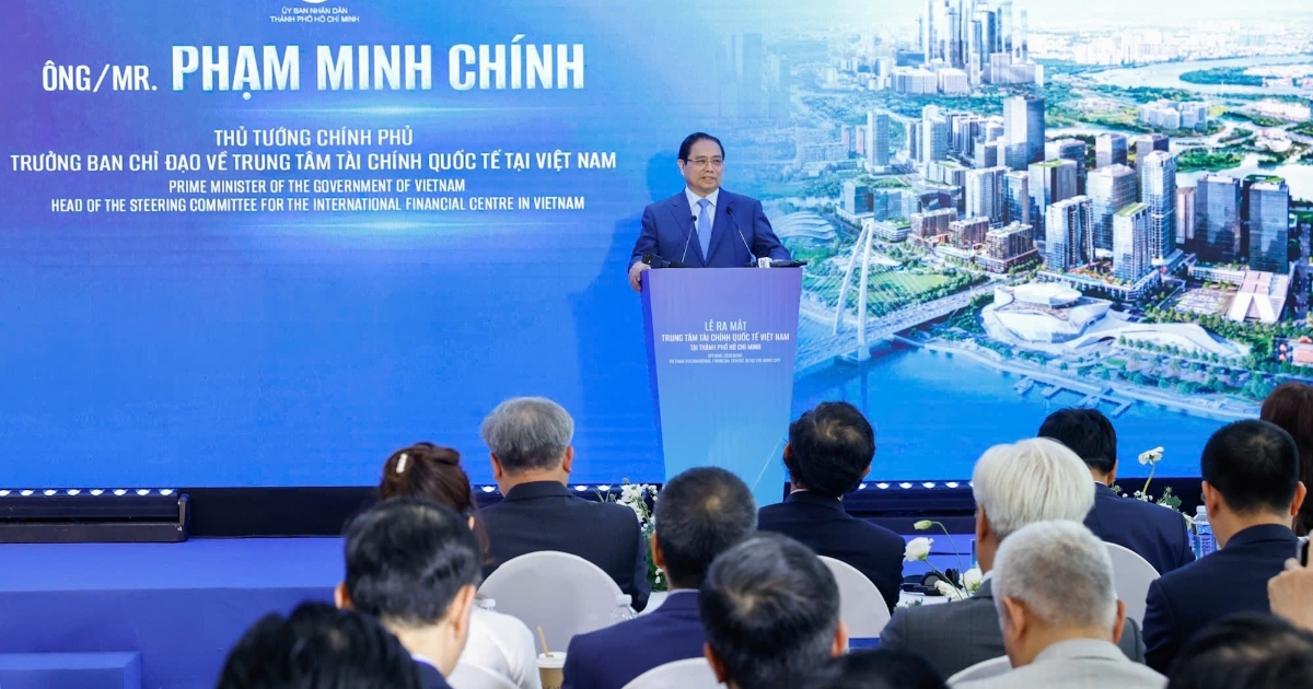 PM attends launch of Vietnam's International Financial Center in HCMC