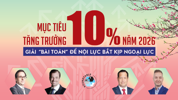 Mục tiêu tăng trưởng GDP 10% năm 2026: Giải “bài toán” để nội lực bắt kịp ngoại lực