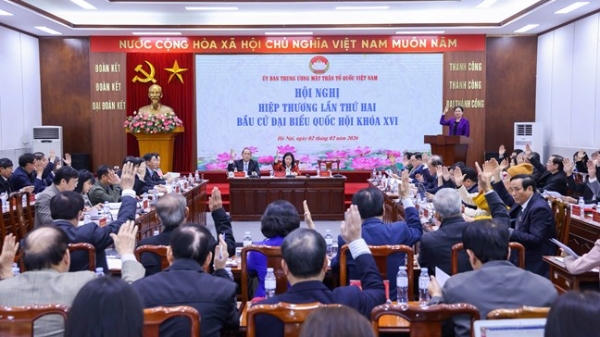 1.041 người được đưa vào danh sách sơ bộ ứng cử đại biểu Quốc hội khóa XVI